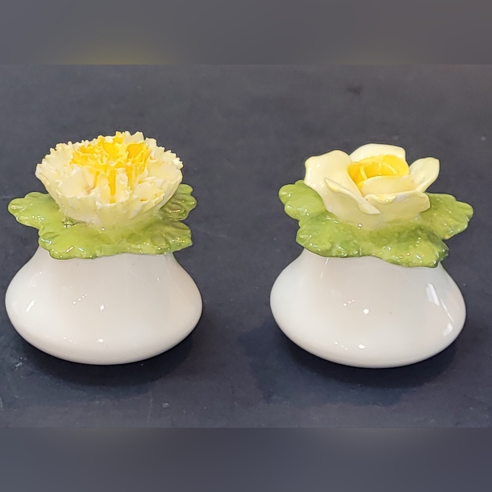 VTG Aynsley individual salt and pepper shakers